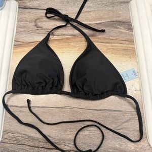 Target- Shade & Shore Black Triangle Bikini Top